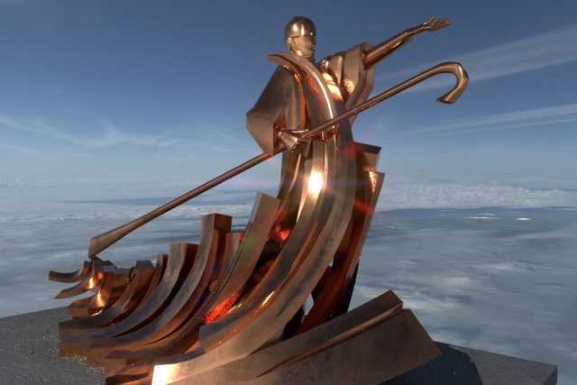 Bari, una statua di San Nicola si erger� sul mare alle spalle della Basilica: sar� alta 7 metri